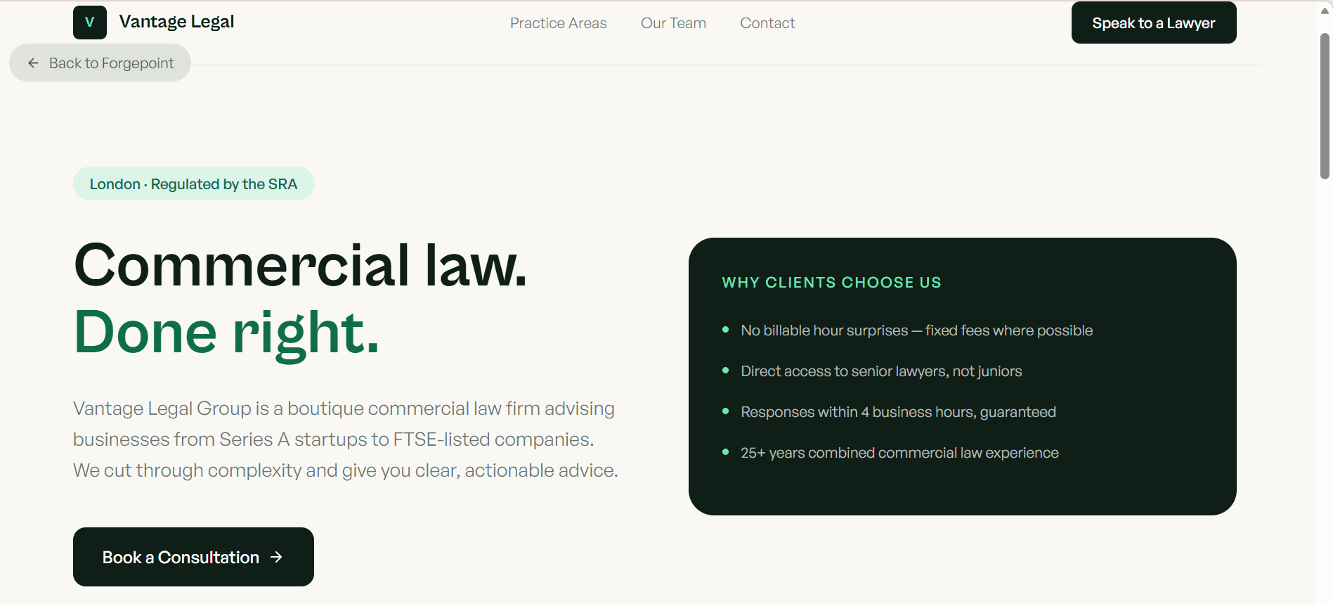Vantage Legal Group